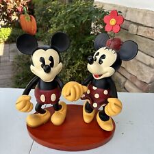 Disney Parks Med Big Fig Figure Pie Eyed Eye Minnie & Mickey no Tickets picture