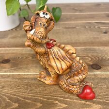 Adorable Dragon Figurine, Signed By Hackett 1985 picture