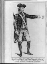 John Andre,late Adjutant General of British Forces in America,1780,Revolution picture