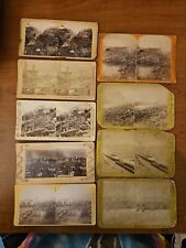 Johnstown Flood Stereoview Photo Lot Of 9 picture