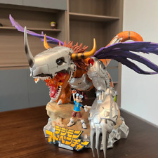 Digimon Adventure Metal Greymon Figure Toy 15'' PVC Collection Model Anime Game picture