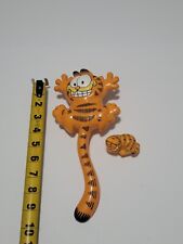 Vintage AVON Garfield The Cat Shaped Novelty Large & Mini Hair Brushes Lot of 2 picture