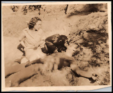 Maureen O'Sullivan + Johnny Weissmuller Tarzan the Ape Man 1932 ORIG Photo 716 picture