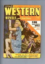 Western Novel and Short Stories Pulp Apr 1949 Vol. 11 #9 VG picture