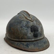 Genuine WW1 French M15 Adrian infantry helmet casque stahlhelm casco elmo 胄 шлем picture