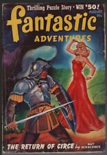 Fantastic Adventures 1941 August.   Pulp picture