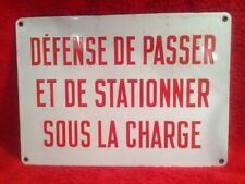 Vintage French Street sign 