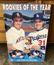 1994 MLB Mother Cookies Promo Ad Large Store Display Card Rookies of the Year 1 picture