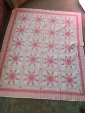 Vintage Pink Lone Star Quilt picture