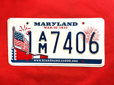 Maryland License Plate 1AM7406 ...... Expired / Crafts / Collect / Specialty picture
