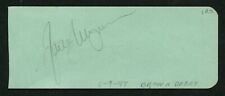 Jane Wyman d2007 signed 2x5 autograph on 6-9-47 at Brown Derby Restaurant BAS picture