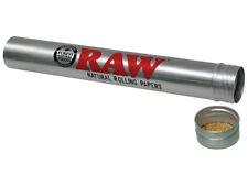 RAW Aluminum King Size 109MM - 1 Storage TUBE - Cone Cigar Holder picture