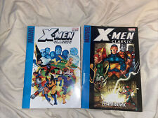 Lot Of 2 X-Men Classic TPB. Good picture