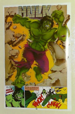 Vintage ORIGINAL 1977 Incredible Hulk 35x23 Marvel Comics pin-up poster 1:1970's picture