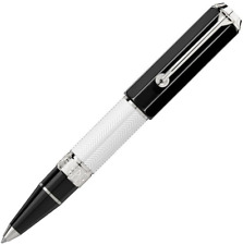 Luxury New Great Writers Series White+Silver Color 0.7mm Ballpoint Pen picture
