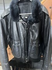 Mens vintage Harley Davidson Leather  Jacket Size 50 picture