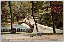 Main Drive, John Ball Park, Grand Rapids, Michigan 1915 - Postcard picture