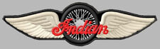LARGE INDIAN MOTORCYCLE XL EMBROIDERED BACK PATCH IRON/SEW ON ~11-1/2