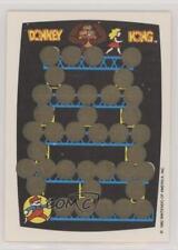 1982 Topps Donkey Kong Scratch-Off Game Donkey Kong (Rivet Stage) sq1 picture
