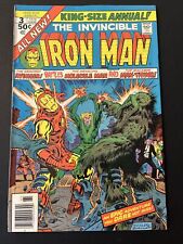 INVINCIBLE IRON MAN KING SIZE ANNUAL #3 1976 FN+ picture