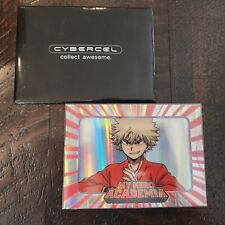 My Hero Academia Cybercel XL SUPER RARE Katsuki Bakugo Box Topper Card UNSCANNED picture