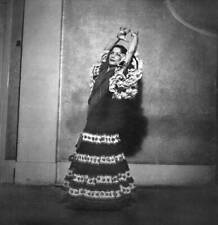 Carmen Amaya Spanish dancer Paris theatre de l Etoile 1960s Old Photo picture