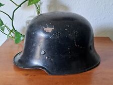 WWII German Fire Police Helmet Original M34 picture