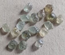 Montana Sapphire rough. 20.56 carats. 17 pieces. MIXED COLORS. 1.21 av. Unheated picture