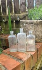 Vintage Antique Tablespoons Apothecary Chemist Medicine Measuring Bottles x3 picture