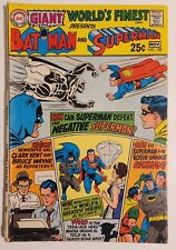 World's Finest Comics #188 (1969, DC) VG+ 64-Page Giant Superman Batman picture