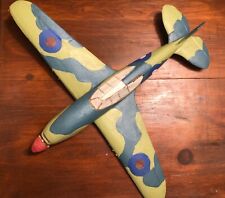 HANDCRAFTED WWII BRITISH SPITFIRE PLANE - HIGH DETAIL PIECE picture