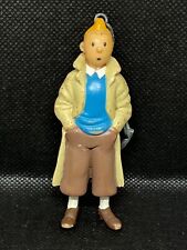 Vintage Adventures of Tintin Keyring Trench Coat Pre-owned HergeML picture