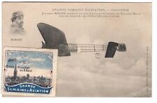 CPA Great Aviation Week Aviator MORANE, CAEN Stamp 1910_CPA11 picture