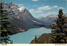 Lake color from glacial silt vintage postcard picture