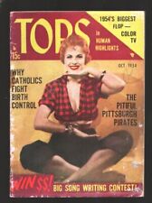 Tops in Human Highlights #7 10/1954-Martha Heyer cove-Mini mag, about 4 X 5 1... picture