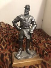 General Stonewall Jackson Confederate Pewter Statue Ricker Civil War Limited Ed picture