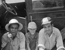 1938 Threshing Crew on Break, Central Ohio Vintage Old Photo 8.5