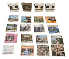 Vtg View Master Lot Of 4 Viewers & 16 Reel Packs 70's Crater Lake Redwoods More picture