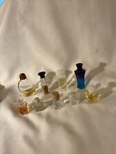 Miniature Bottles of Cologne Vintage Lot of 9 picture