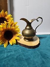 Vintage Solid Brass Water Pitcher, Made in India - EVC picture