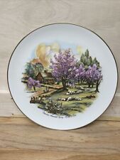 Currier and Ives Plate “American Homestead Spring” , 10-1/2” picture