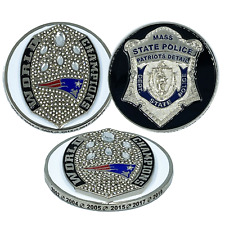 BL12-007 MSP Massachusetts State Police Trooper Stadium Detail Championship Chal picture