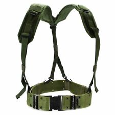 US MILITARY Indiv Equip Belt & Suspenders ALICE LC2 - OD  picture