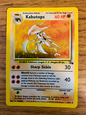 Kabutops (9/62) Holo Fossil Set Pokemon Card FAST & FREE P&P picture