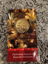 2023 Hallmark Keepsake Ornament KOC Member Exclusive 50th Anniversary Pin SEALED picture