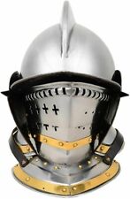 Medieval Warrior Full Face 20G Fully Functional Helmet picture
