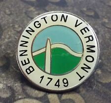 Bennington Vermont vintage pin badge  picture