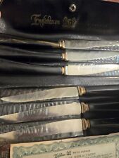 Vintage Unused Englishtown 5th Avenue Stainless Steal Set of 6 Knifes  picture