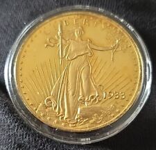 1933 Gold Double Eagle Replica; 24k Gold Plate picture