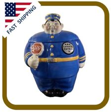 Cookie Jar Clay Art San Francisco Cookie Patrol 1994 Collectible Police Officer  picture